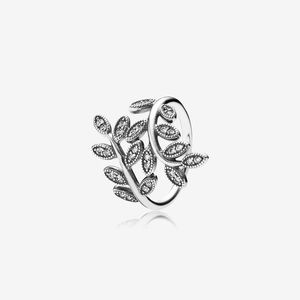 Pandora Sparkling Leaves Ring 💐
